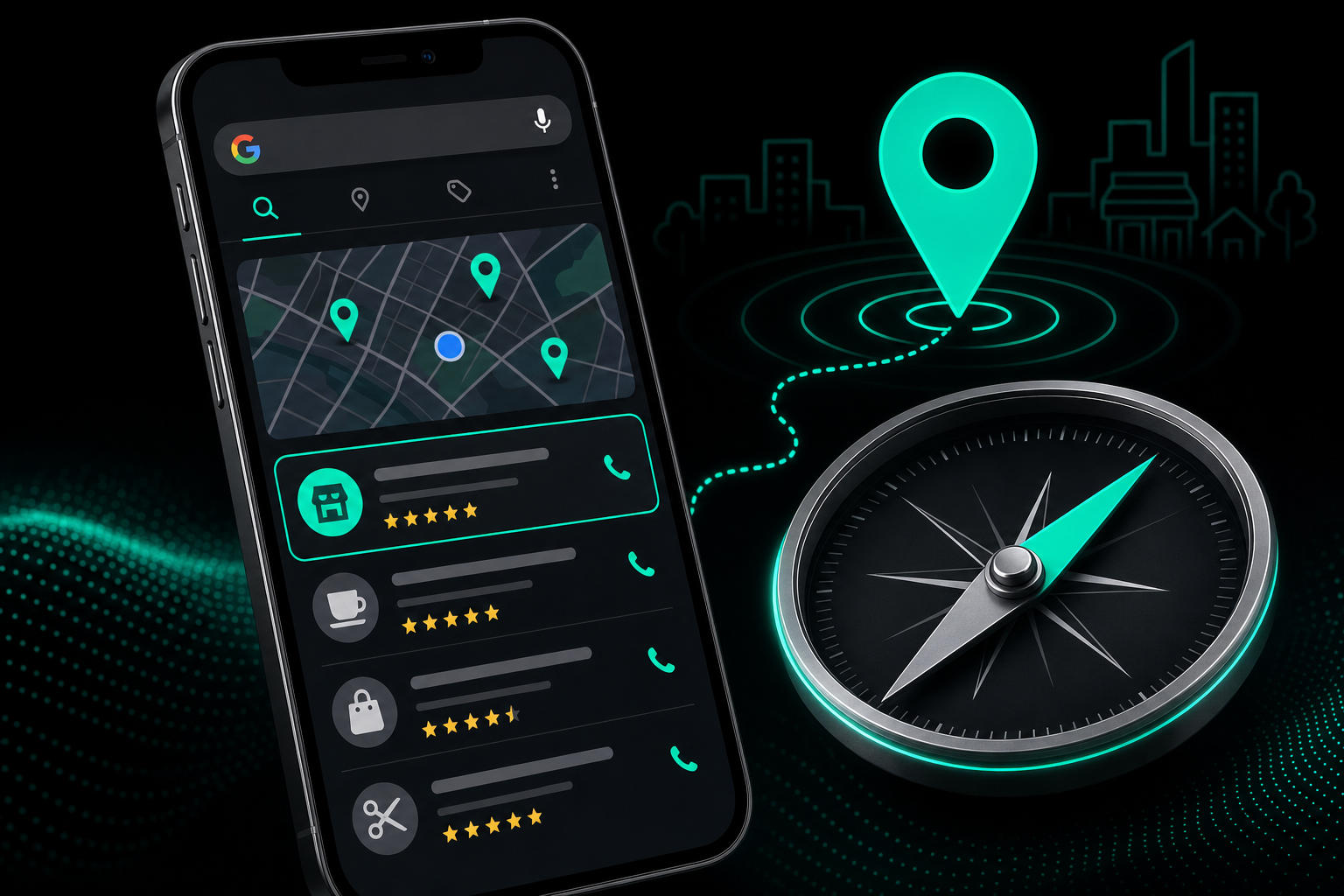 Recherche locale Google