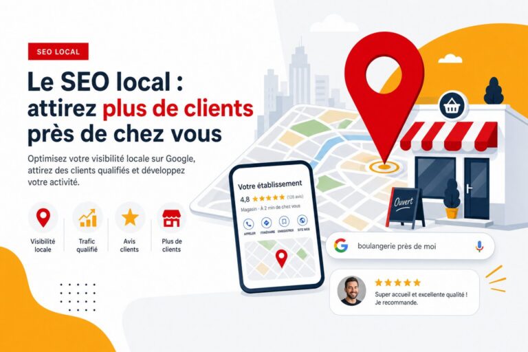 SEO local et référencement pour commerçants