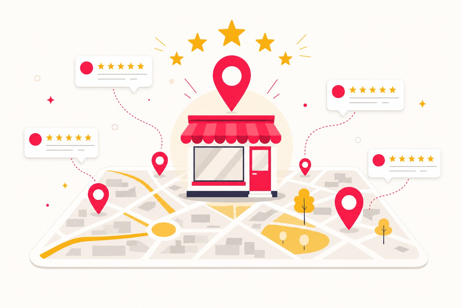 Illustration de fenêtres de réseaux sociaux convergeant vers un tableau de bord d'analyse, symbole de l'intégration des signaux sociaux dans la Search Console.