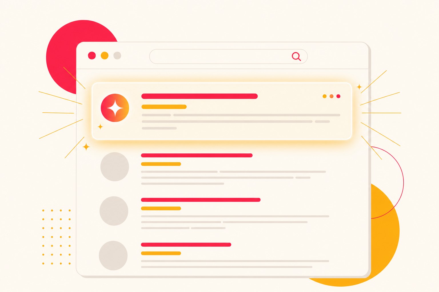 Illustration de trois bulles de messagerie de tailles croissantes, du SMS simple au message riche avec boutons, symbole de l'évolution RCS pour les entreprises.