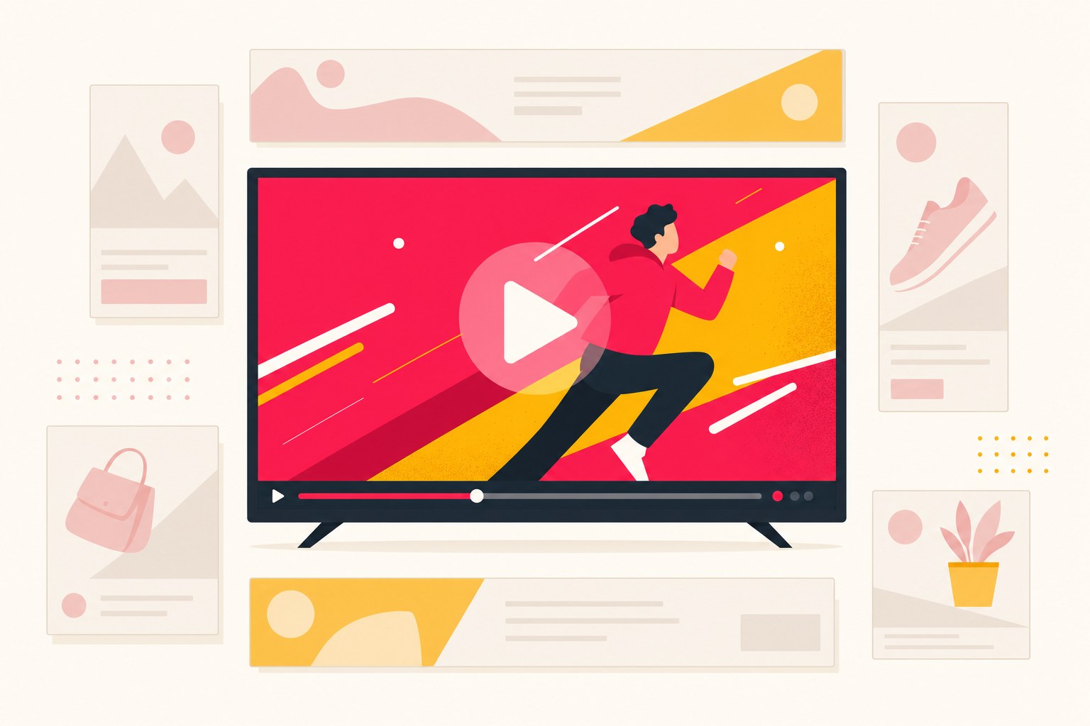 Illustration d'une fiche d'établissement avec photo, horaires et étoiles d'avis, symbole de l'optimisation d'une fiche Google My Business pour un commerce local.