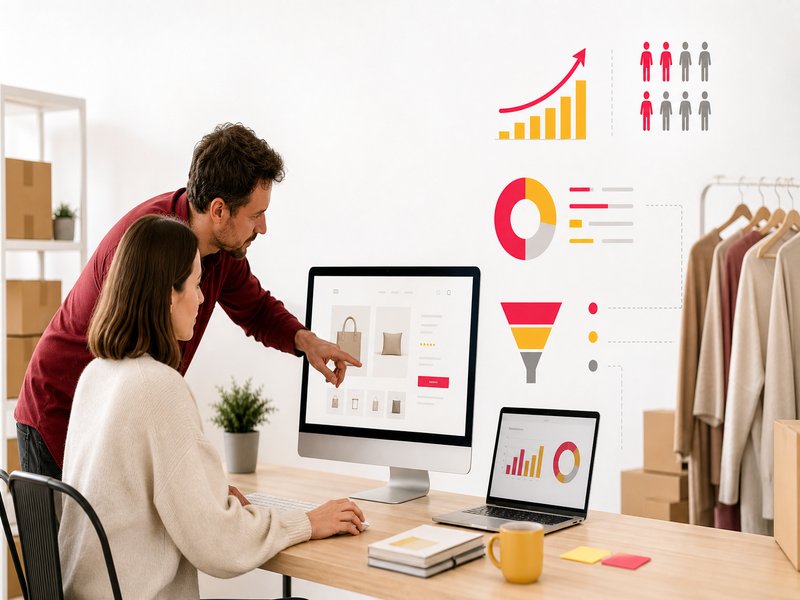 Illustration de l'article « Ergonomie e-commerce : comment l’UX double vos conversions » : Les chiffres qui comptent en 2026