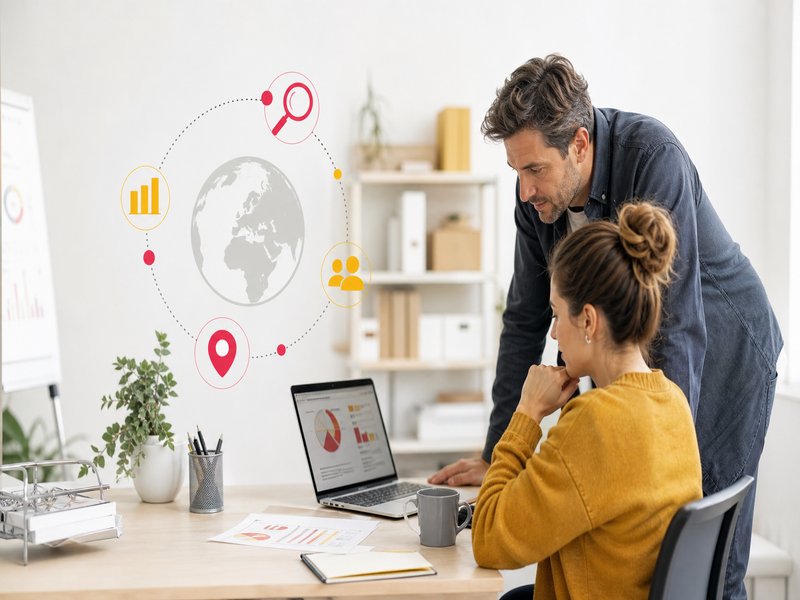 Illustration de l'article « GEO : la nouvelle frontière de la visibilité après le SEO » : Ce que l’étude de Princeton a vraiment démontré