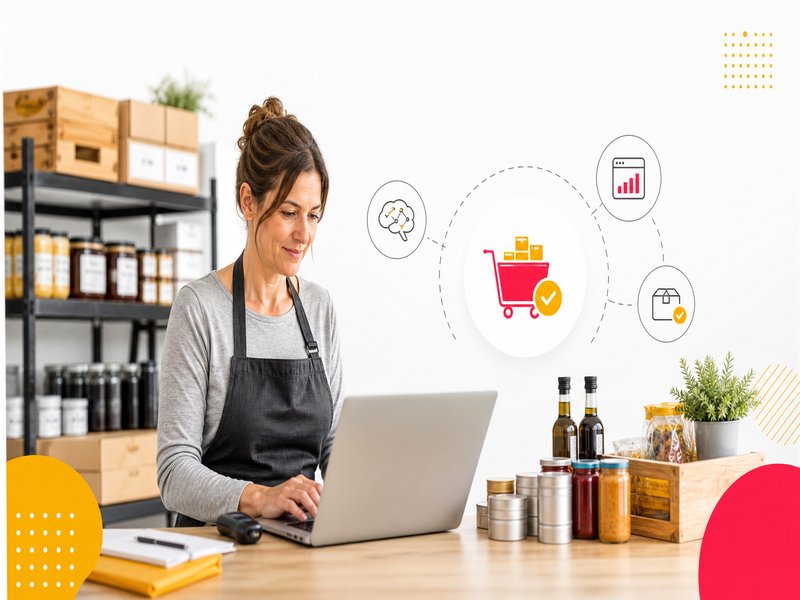 Illustration de l'article « IA et TPE : 5 choses à faire dès demain sans être geek » : Commerce : ne plus jamais être en rupture de stock