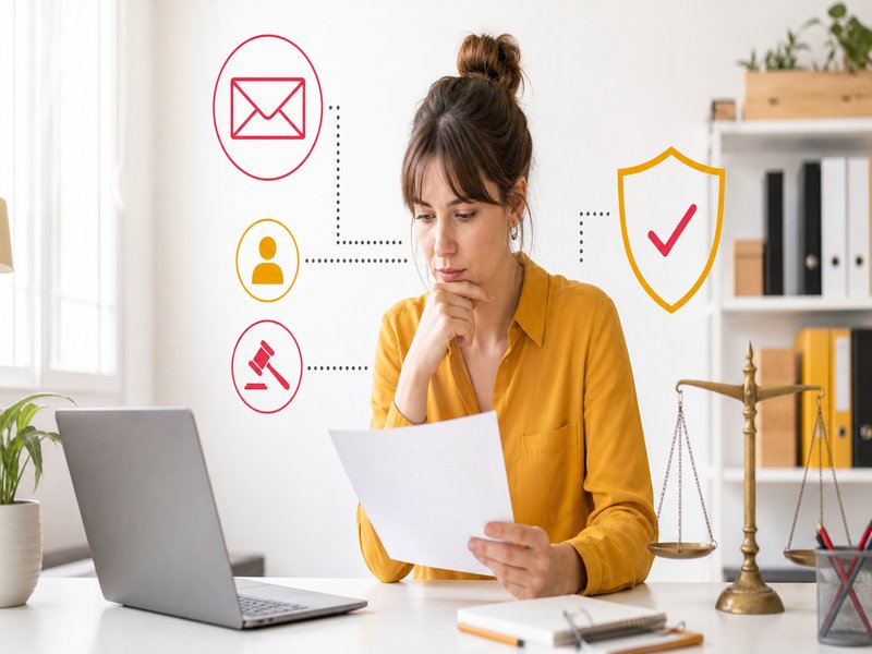 Illustration de l'article « Newsletter d’entreprise : les règles à respecter avant votre premier envoi » : Newsletter et démarchage : ce que dit la loi française