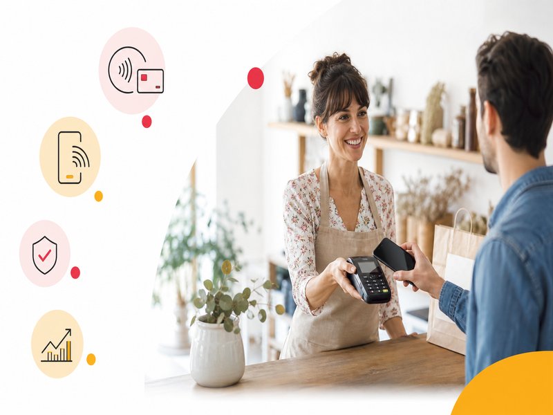 Illustration de l'article « Paiement sans contact et paiement mobile : ce que les commerçants doivent savoir » : Au sommaire