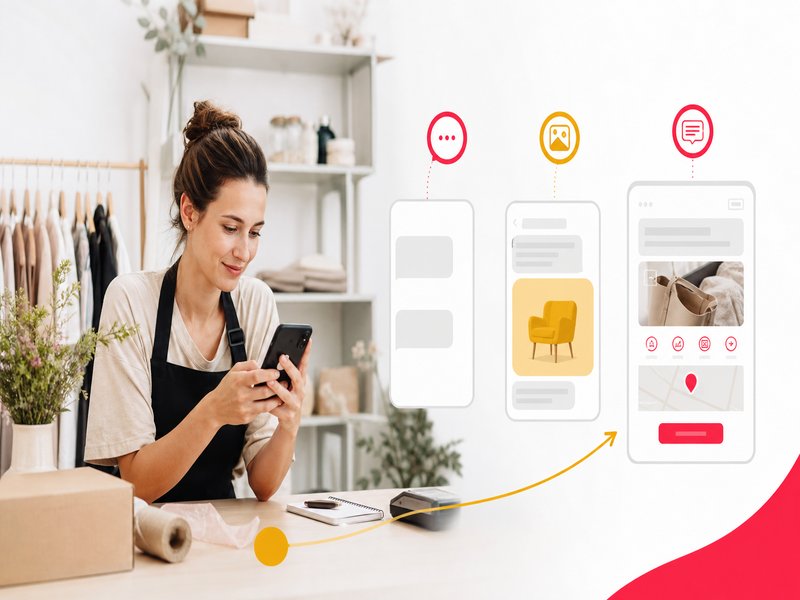 Illustration de l'article « RCS Business Messaging : l evolution du SMS pour les TPE » : SMS, Rich SMS, RCS : quelle différence ?