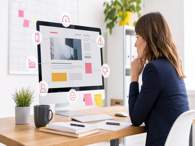 Illustration de l'article « Refonte de site internet : pourquoi et comment » : 7 signaux qui imposent une refonte