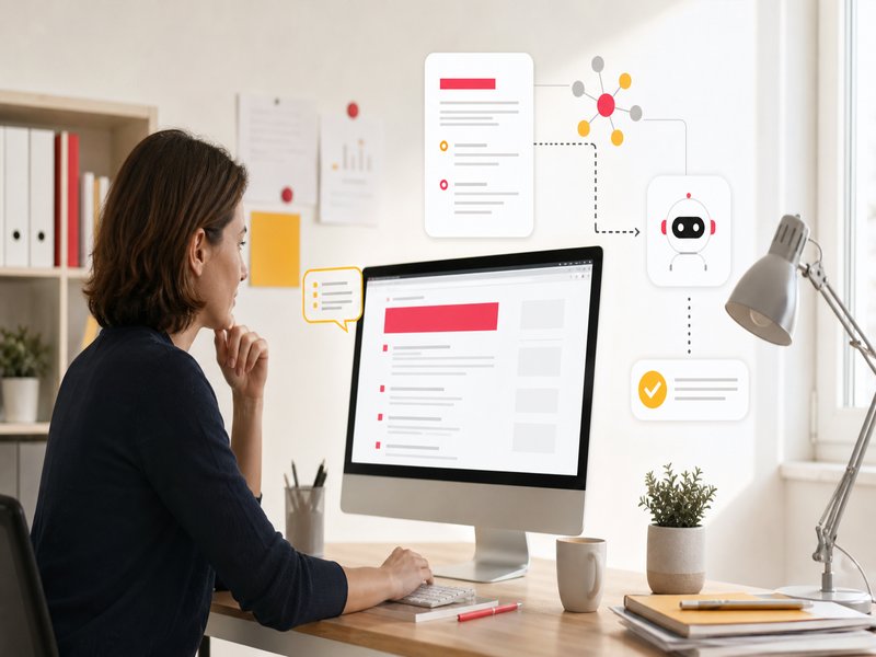 Illustration de l'article « SEO et IA générative : adapter sa stratégie aux AI Overviews » : Structurez chaque page pour etre citee par l IA